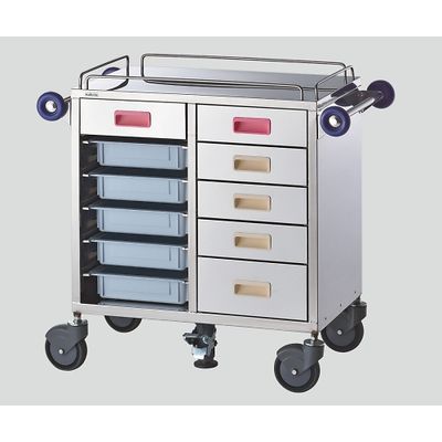 アズワン ワンストップ処置車(センターロック方式) アルティアトレータイプ 8-6996-01 1個（直送品）