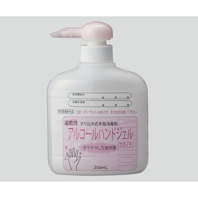 兼一薬品工業 アルコールハンドジェル(カネイチ) 250mL 8-7047-02 1セット(3本)（直送品）
