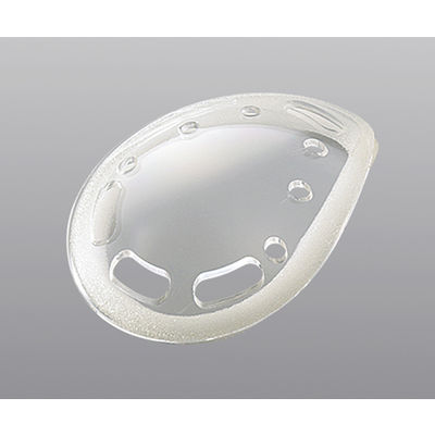 名古屋眼鏡 プラスチック透明眼帯(アイカバー) 滅菌・ひも無し・ソフトタイプ 1枚/袋×40袋入 2566926 1箱(40枚)（直送品）