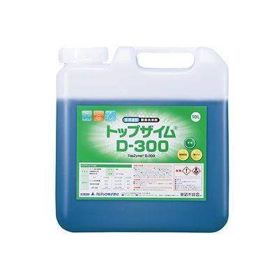 アムテック トップザイム Dー300(多用途型中性酵素洗浄剤) 10L 8-8957-03 1本（直送品）