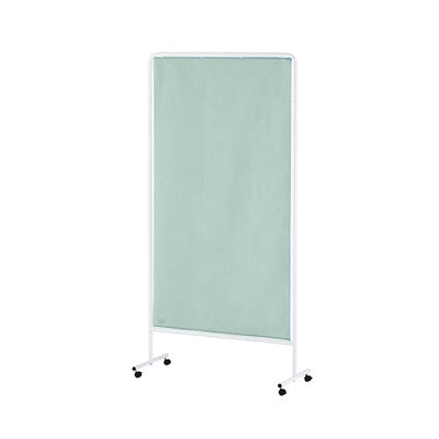 アズワン リラックススクリーンSF(低床対応脚フレーム) 900×400×1540 グリーン SF-1500K 1個 8-9923-01（直送品）