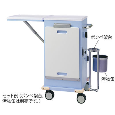 アズワン 救急カート(ハンドロック) ブルー HT-Z1B 1個 8-9985-02（直送品）