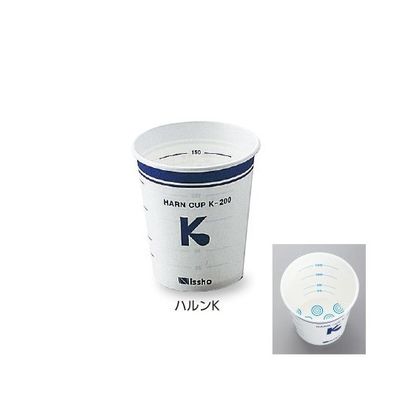 日昭産業 採尿カップ ハルンKカップ 100個入 0-1751-01 1セット(300個:100個×3箱)（直送品）