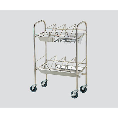 アズワン カルテワゴン(静音タイプ) 670×320×970mm CW-670S 1台 0-3445-11（直送品）