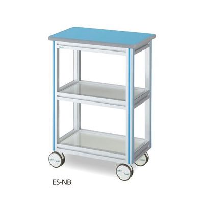 アズワン ヨーロピアンカートII 850×540×915mm ブルー EL-NB 1台 0-3589-21（直送品）
