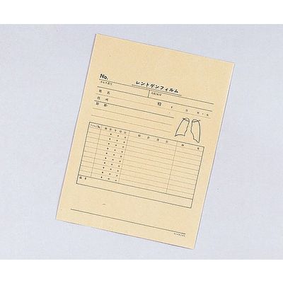 中島紙工 レントゲン袋 100枚入 0-5409-01 1箱(100枚)（直送品）