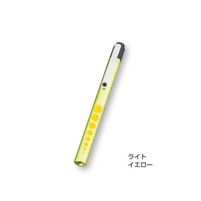 アイワマックコーポレーション 白色LEDアルカプッシュライト φ12×137mm ライトイエロー 0-9521-18 1セット(3本)（直送品）