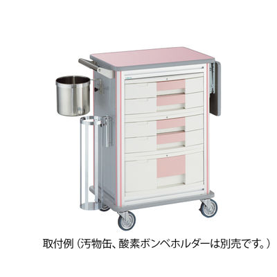 アズワン ヨーロピアンカートII[救急処置タイプ] ES-E5 1台 0-7950-31（直送品）