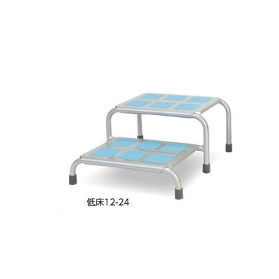 東光機材 らくらく踏み台(2段式) 8-1546-01 1台（直送品）