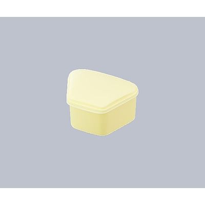 【入れ歯ケース】 アズワン 入れ歯ケース イエロー 04222 1セット(18個) 8-1302-02（直送品）