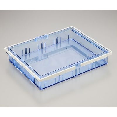 山崎産業 組合せ投薬箱 取手付き外箱 ブルー 8-2699-01 1個（直送品）