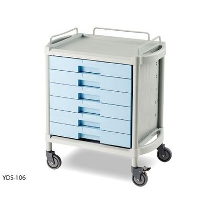 アズワン ユーティリティカート 引出浅型6段 745×475×825mm YDS-106 1台 8-2459-01（直送品）