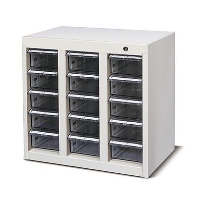 ハピラ キャビネット(鍵付)480×300×470mm 遮光 MCG-15C 1台 8-3455-02（直送品）