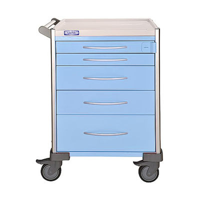 アズワン 小児科用カート(LUXE) ブルー(無地) 690×540×930mm LX34PRO-B 1台 8-3304-04（直送品）