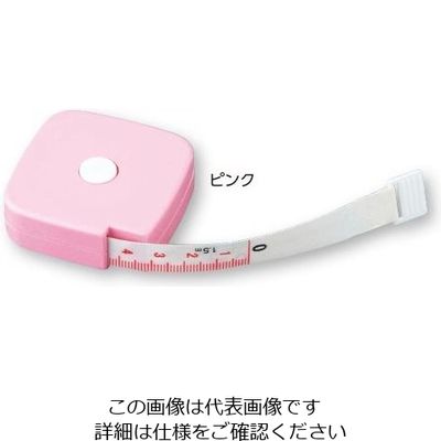 ハピラ メジャー[JIS規格適合] ピンク 8-3694-02 1セット(6個)（直送品）