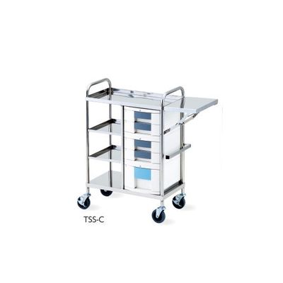 アズワン とっても静かな処置車 669×353×942mm TSS-C 1台 8-3962-03（直送品）