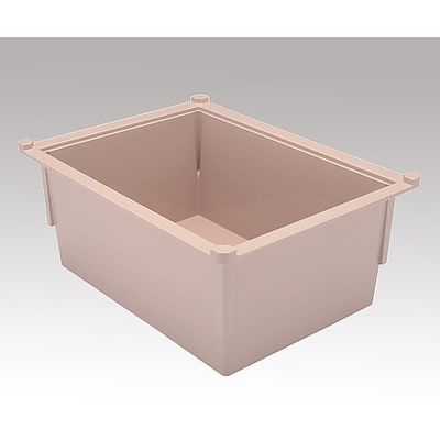 サカセ化学工業 トレー(モジュールシリーズ) 34ー17タイプ(深さ17cm)帯電防止 ピーチ PT34-17 PE 1個（直送品）