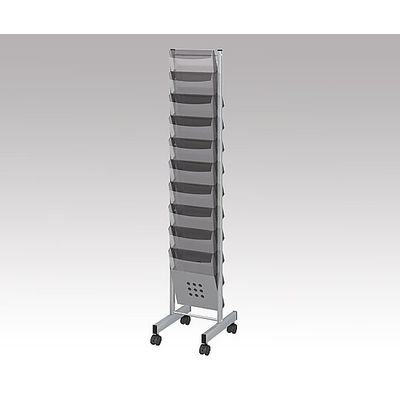 トヨダプロダクツ パンフレットスタンド 1列×10段 PS-110 1個 8-4475-01（直送品）
