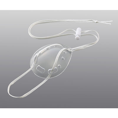 名古屋眼鏡 プラスチック透明眼帯[アイカバー] 滅菌・ひも付き 1枚×30袋入 8928-01 1箱(30枚) 8-7575-02（直送品）