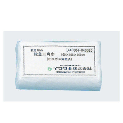 イワツキ 救急三角布（滅菌済） 040020 1箱（13枚入） 07-3655-00　　マツヨシカタログ（直送品）
