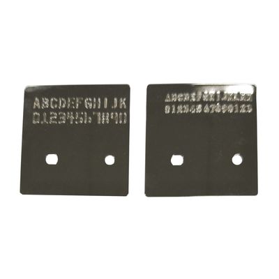 ジャノメ 交換用ステーションプレート(英数カナ 86540500 1箱(6枚入) 23-2025-03（直送品）