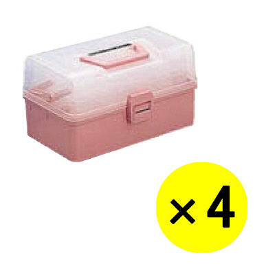 トラスコ中山 ホームケース 121-2524 1セット(4個入) 24-3646-00（直送品）