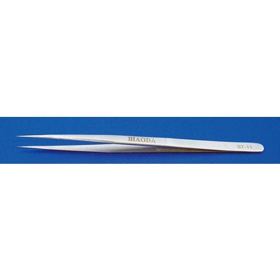 コクゴ 精密ピンセット STシリーズ 光沢研磨 No.ST-11s 110-53525 1