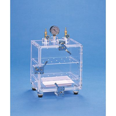 コクゴ 真空デシケーター V-1 （透明アクリル） 101-02701 1台（直送品