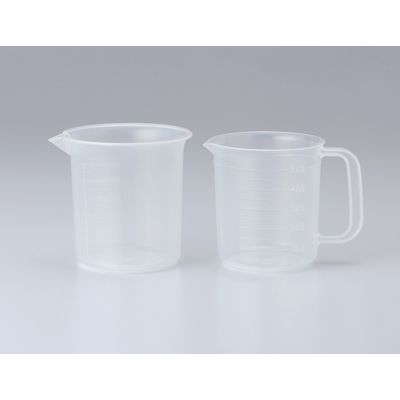 コクゴ PPビーカー 100ml 手なし 目盛付 101-22212 1セット（50個