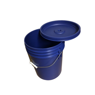 コクゴ トスロン丸型容器 KT-20青 容量20L フタ付 101-60106 1個（直送品）