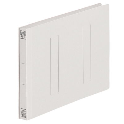 プラス フラットファイルA5E縦罫線タイプGY 98279 1冊（直送品）