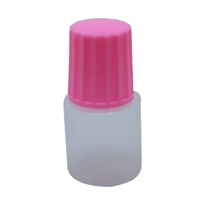 エムアイケミカル点眼容器ノーベル5号（未滅菌）20cc（mL）白/キャップ：ピンク 87250308（200本）08-3030-06-08（直送品）