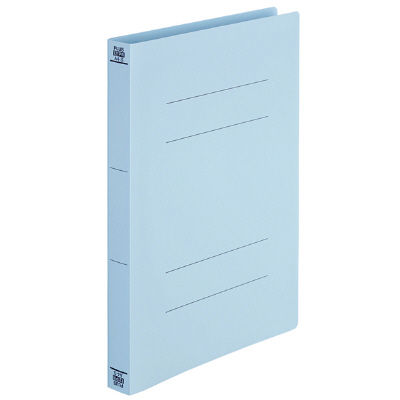 プラス　PPフラットファイルA4S厚とじRBL　98341　（直送品）