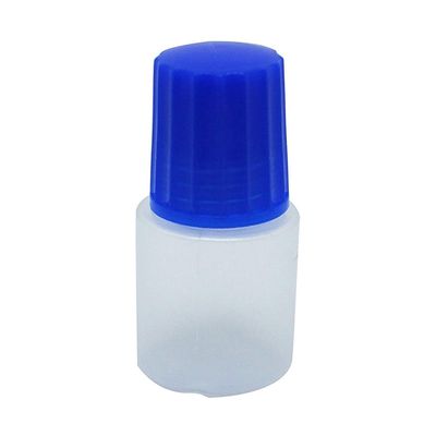 エムアイケミカル点眼容器ノーベル0号（未滅菌）3cc（mL）白/キャップ:紺 4501 600本（100本入×6袋）08-3030-00-06（直送品）