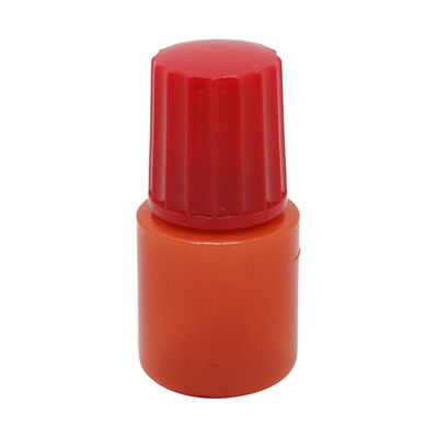 エムアイケミカル点眼容器ノーベル1号（未滅菌）5cc（mL）茶/キャップ:赤 4511 600本（100本入×6袋）08-3030-01-27（直送品）