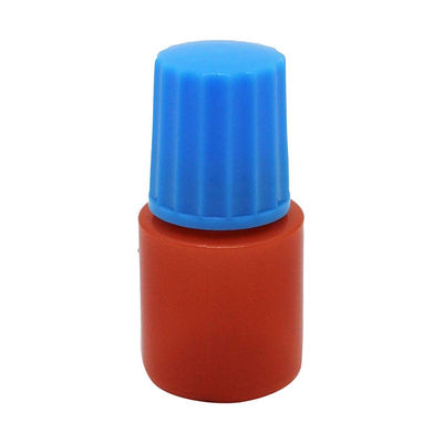 エムアイケミカル点眼容器ノーベル3号（未滅菌）10cc（mL）茶/キャップ：青 4531（400本:100本入×4袋）08-3030-03-23（直送品）