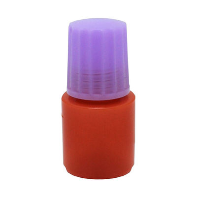 エムアイケミカル点眼容器ノーベル3号（未滅菌）10cc（mL）茶/キャップ：フジ 4531（400本:100本入×4袋）08-3030-03-33（直送品）