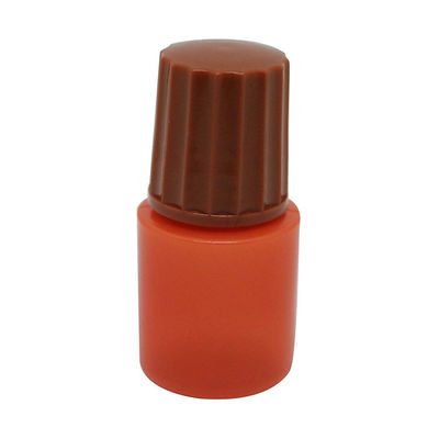 エムアイケミカル点眼容器ノーベル3号（未滅菌）10cc（mL）茶/キャップ：こげ茶 4531（400本:100本入×4袋）08-3030-03-29（直送品）