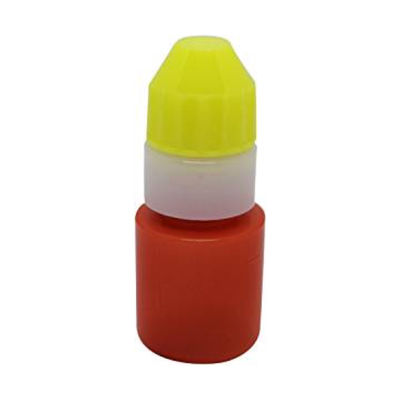 エムアイケミカル点眼容器フレッシュ1号（未滅菌）5cc（mL）茶/キャップ：黄 4611（400本:100本入×4袋）08-3025-01-22（直送品）