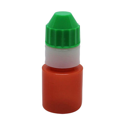 エムアイケミカル点眼容器フレッシュ1号（未滅菌）5cc（mL）茶/キャップ：緑 4611（400本:100本入×4袋）08-3025-01-21（直送品）