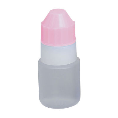 エムアイケミカル点眼容器フレッシュ1号（未滅菌）5cc（mL）白/キャップ：ピンク 4611（400本:100本入×4袋）08-3025-01-07（直送品）