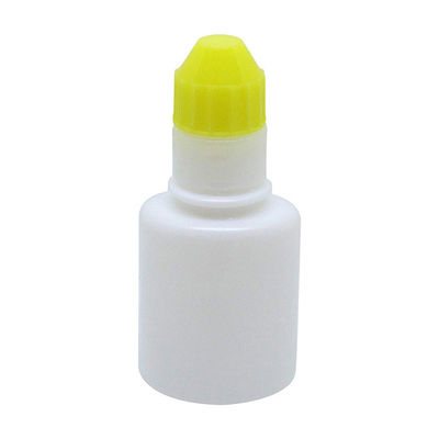 エムアイケミカル点眼容器フレッシュ（未滅菌）15cc（mL）白/キャップ：黄 4641（300本:100本入×3袋）08-3025-05-04（直送品）