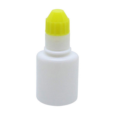 エムアイケミカル点眼容器フレッシュ（滅菌済）15cc（mL）白/キャップ：黄 4641（200本:20本入×5袋×2袋）08-3025-06-04（直送品）