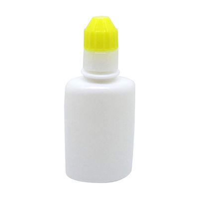 エムアイケミカル点眼容器フレッシュ（未滅菌）30cc（mL）白/キャップ：黄 4651（200本:100本入×2袋）08-3025-07-04（直送品）