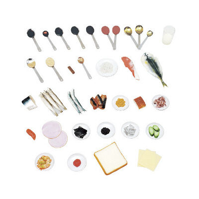 イワイサンプル 減塩食指導用モデル(32品セット) 41-A 1個 24-4511-00（直送品）