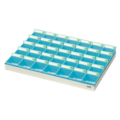 エスティーメディカル 投薬トレー(35人用) ST-35B 1個 19-7665-03（直送品）