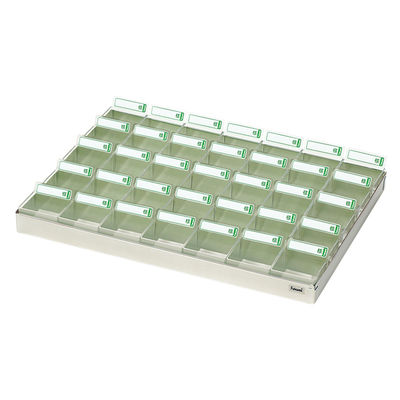 エスティーメディカル 投薬トレー(35人用) ST-35C 1個 19-7665-05（直送品）