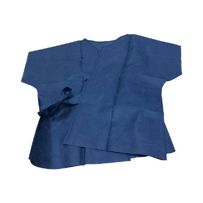 東京メディカル 患者着(ロングタイプ) KG-501 1箱(100枚入) 24-3456-00（直送品）