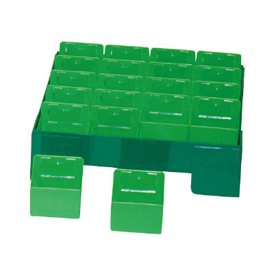 松吉医科器械 カラー散薬トレー(20人用) KT-20 1台 23-5663-03（直送品）