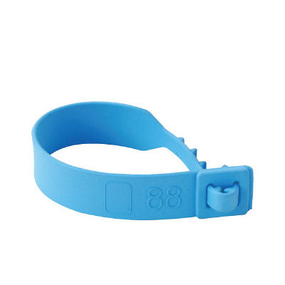 ソフトメディカル 母子ネームバンド(未滅菌) ブルー SM-822 1箱(100本入) 24-2557-00-02（直送品）